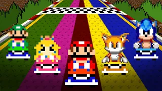 Super Mario Bros. but There Are More Custom Power Switch All Character Game! | ADN MARIO GAME