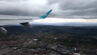[Onboard] Air Dolomiti Embraer 195 *stunning* take off ✈ Cluj Napoca