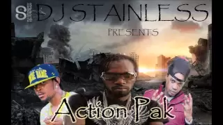 DJ STAINLESS PRESENTS "ACTION PAK" 2013 DANCEHALL MIX [FULL EDITED VERSION].mp4