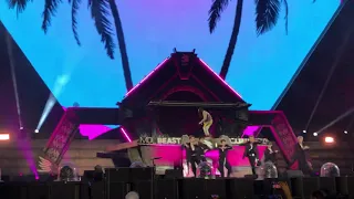 MONSTA X ft STEVE AOKI - Play It Cool | MDL Beast | (Live) Saudi Arabia,Riyadh