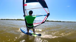 Bill Windsurfing (360-degree video)