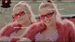 Elle Woods being iconic for 5 minutes straight