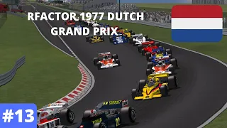 rFactor F1 1977 | Round 13 | Dutch Grand Prix