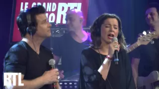 Chimène Badi & Roch Voisine - Je te serai fidèle en live dans le Grand Studio RTL - RTL - RTL