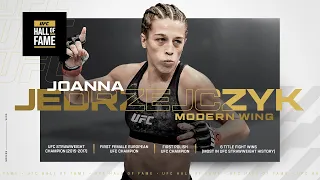 Joanna Jedrzejczyk Joins the UFC Hall of Fame Class of 2024