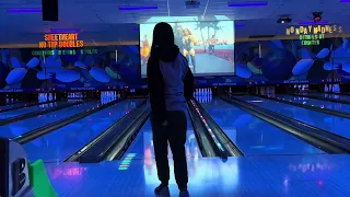 Bowling at night