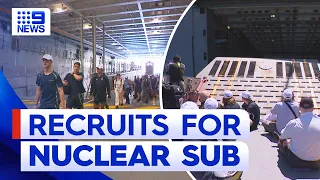 Nuclear-powered submarines for Australia’s Royal Navy | 9 News Australia