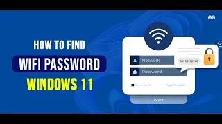 How to Find WiFi Password In Windows 11