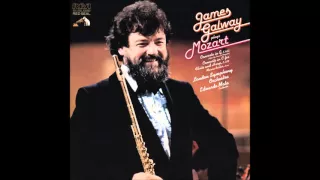 Mozart, Flute Concerto No 1 in G, K313. Flautista James Galway