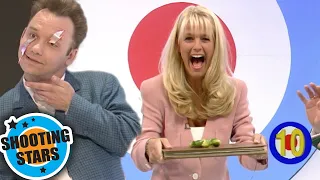 Ulrika's Vibrating Brussels Sprout Challenge | Shooting Stars | BBC Comedy Greats