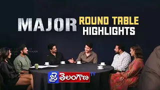 Major Team Round Table With #MaheshBabu | Adivi Sesh | Mahesh Babu | #MajorTheFilm ||JaiTelanganaTV