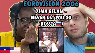 REACTION TO Dima Bilan - Never Let You Go (Russia 🇷🇺 Eurovision 2006) | FIRST TIME HEARING