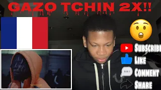 FRENCH RAP REACTION GAZO - Tchin 2x (AMERICAN REACTION)