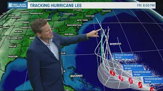 TRACKING | Category 4 Hurricane Lee stays east of U.S. for now