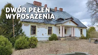 Opuszczony dwór pełen wyposażenia – URBEX