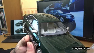 Unboxing miniature Audi S8 D2 au 1:18 - Ottomobile OT916