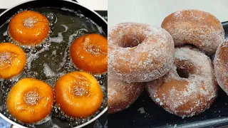 டோனட்ஸ் |  Donut Recipe in Tamil | How to make Donut at Home in Tamil | Homemade Doughnuts Recipe