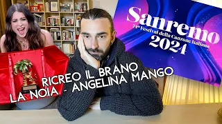 Ricreo il brano Vincitore di Sanremo 2024: Angelina Mango - La Noia