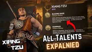 Xiang tzu All Talents Explained 👌💥 || Overpowered or Balanced ? || Shadow Fight 4 Arena