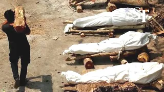 New Delhi crematoriums overrun amid Covid-19 surge