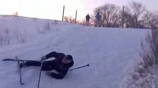 Пъяный лыжник