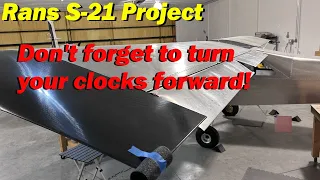 #339 03-09-2024 Left aileron install. And don't forget to change your clocks tonight!!