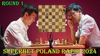 MATE!! Nodirbek Abdusattorov vs Anish Giri || Superbet Poland Rapid 2024 - R1