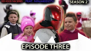 Power Rangers NinjaZ TEAM UP BATMAN RED HOOD! (S2E3)