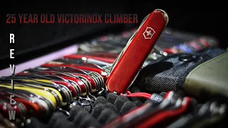 25 year old Victorinox Swiss Army Knife Climber Review [Tagalog with ENG. Subs)
