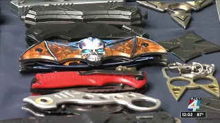 TSA shows off confiscated items