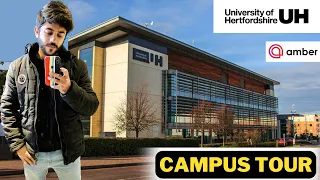 University of Hertfordshire Campus Tour 🇬🇧 Job Opportunities 🤷‍♂️ Accommodation .? #hertfordshire