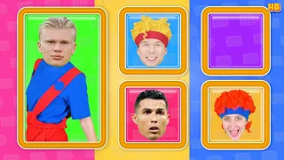 Find the Real Hero among the Fakes with Mini DB Haaland, Ronaldo D Billions Puzzle Play