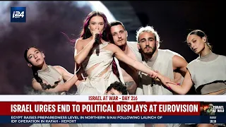 Israel urges end to political displays at Eurovision