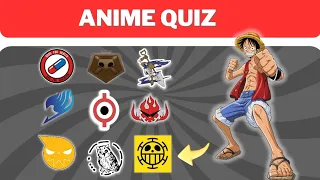 Guess The Anime From Logo |  Anime Emoji Quiz One Piece | Fairy Tail