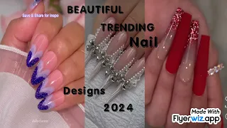 20 beautiful  easy nail art design at |trending nail design 2024🥰🥰