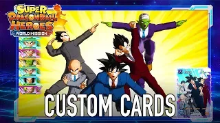 Super Dragon Ball Heroes World Mission - SWITCH/PC - Card Creation (English trailer)