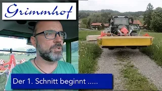 FarmVLOG#15 -Endlich beginnt auch bei uns der 1.Schnitt