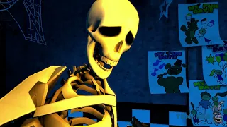 (SFM/FNAF) Stuck inside Gold Skeleton verse