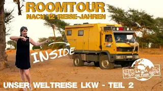 LEBEN IM EXPEDITIONSMOBIL – Roomtour Allrad LKW MAN G90 Teil 2