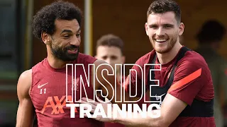 Inside Training: Counter-attack session as Robertson & Jota return