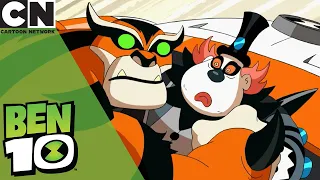 Ben 10 | Glitch takes Zombozo for a ride | Cartoon Network UK 🇬🇧