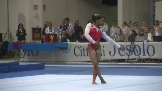 Simone Biles (USA) 15.95 Floor Routine, Team/AA Finals - Jesolo 2015