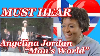 It's a Man's World-Angelina Jordan | Angelina Jordan Reaction 👌| Drew Nation