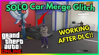 (100% Working After Patch) SOLO Car Merge Glitch GTA 5 Online *NEW Method*