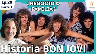 BON JOVI Parte 1 - Inicios, Canciones y Momentos Difíciles 👨‍🎤 Trembol