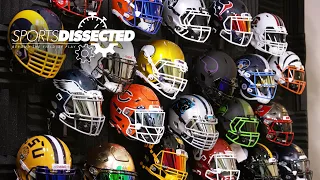 How a FOOTBALL HELMET is CUSTOMIZED at Green Gridiron | Sports Dissected