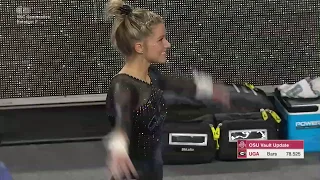 Rachel Dickson Uneven Bars 2019 vs Ohio State 9 875