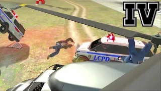 GTA IV -  Crashes, Bailouts, Ragdolls & Fails Compilation #33 [1080p]