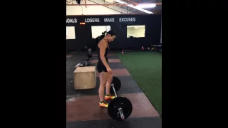 Britt Willems Antwerp Throwdown WOD 1