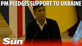 'We must do more,' Rishi Sunak pledges biggest package of defence aid to Ukraine
